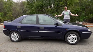 The Citroen Xantia Is a Weird French 1990s Midsize Sedan