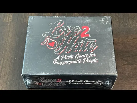 Love 2 Hate: A Party Game for Inappropriate People (Green Ronin) - Unbox & Quick Look