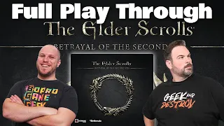 Full Play Through (All 3 Sessions) Elder Scrolls: Betrayal of the Second Era | The Brothers Murph