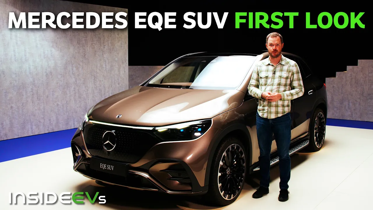 Mercedes EQE SUV & Mercedes-AMG EQE SUV: InsideEVS First Look Debut