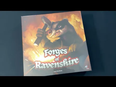 TDG: Forges of Ravenshire unboxing with Ray