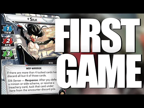 First Game With Silk vs Expert Green Goblin Marvel Champions Live Replay