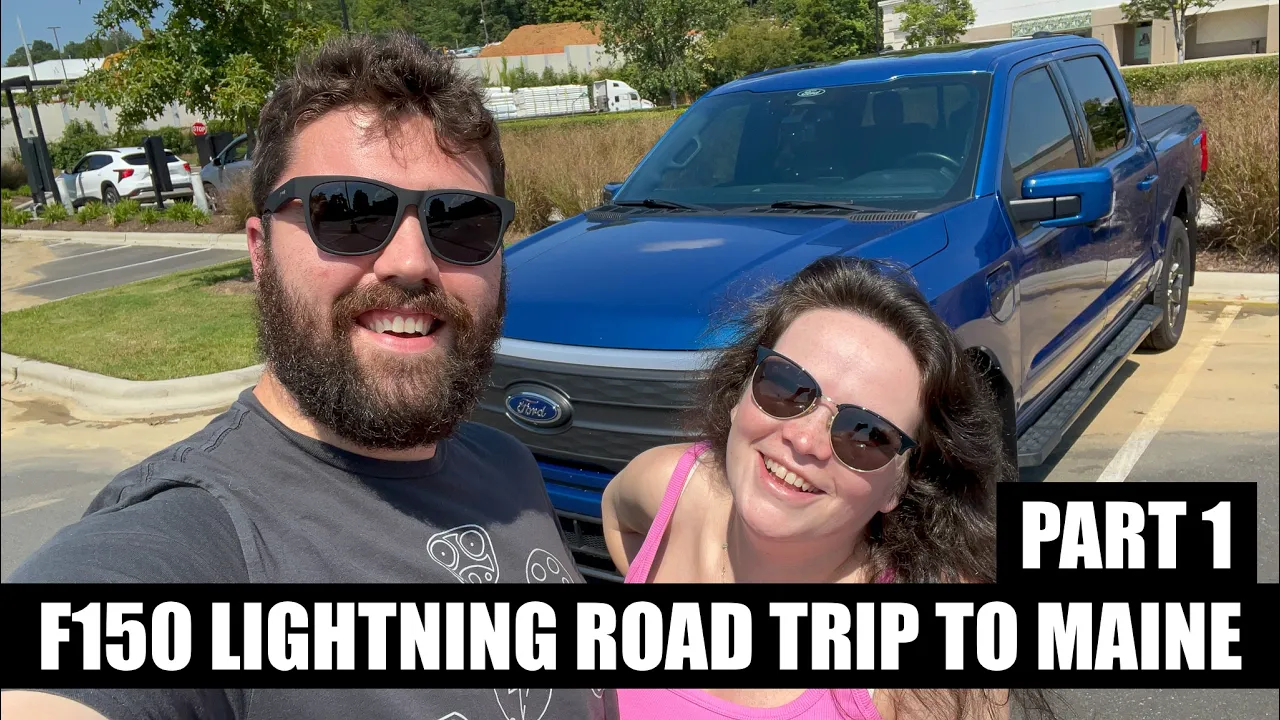 North Carolina To Maine In F150 Lightning - Trying Out Google Maps Route Planning! - Part 1