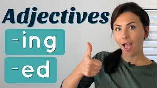 Common Mistakes with English ADJECTIVES 👉🏼 -ed and -ing endings Common Mistakes with English ADJECTIVES 👉🏼 -ed and -ing endings