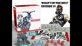 Metal Gear Solid The Board Game Integral Edition Unboxing