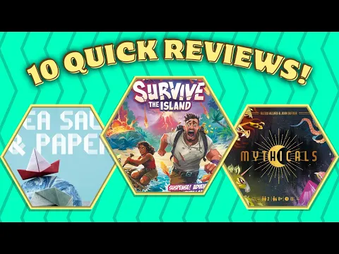 10 Quick Reviews! (RANKING)