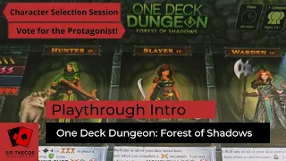 Playthrough Intro | One Deck Dungeon: Forest of Shadows