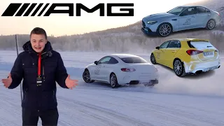 4 DAGE I SVERIGE MED AMG PÅ IS! Det sjoveste jeg har prøvet! AMG Winter Driving Experience