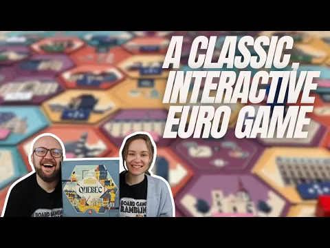They don't make Euro games like this anymore! - Quebec Board Game Review