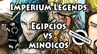 Partida en Solitario: Imperium Legends - Egipcios vs Minoicos
