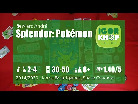 Splendor: Pokémon - Regras e Partida Completa