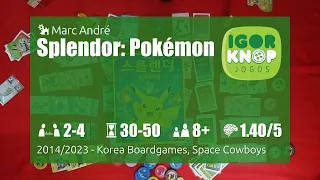 Splendor: Pokémon - Regras e Partida Completa