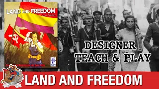 Land and Freedom - Teach and Play with designer Alex Knight