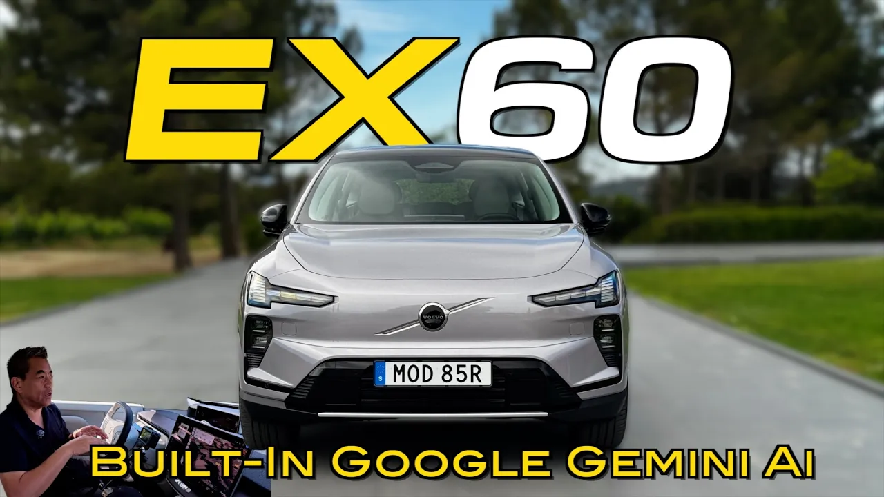 Volvo EX60 FIRST LOOK | Gemini AI, Massive Screen & INSANE Audio