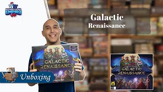 Galactic Renaissance Kickstarter Unboxing