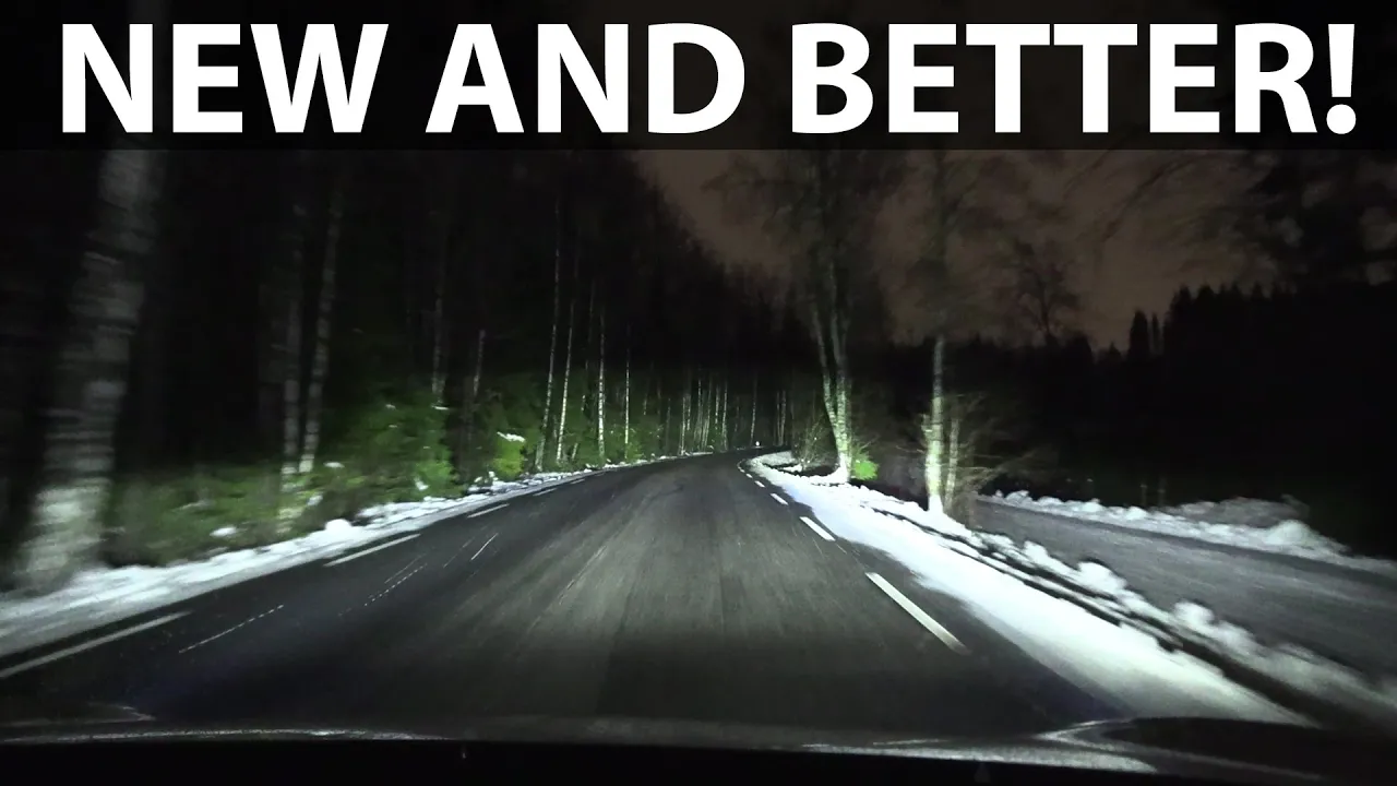 2021 Model 3 Performance headlights test