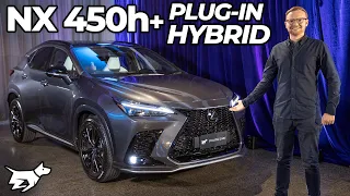 Lexus NX 450h+ 2022 review walkaround | plug-in hybrid rival to X3, GLC and Q5 | Chasing Cars
