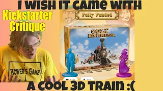Colt Express: The Complete Collection - Spotlight That AWARD!! - Kickstarter Critique Review