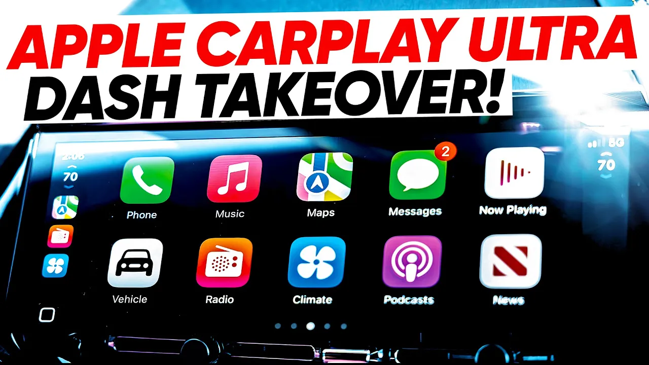 Apple CarPlay Ultra First Look: It Takes Over the Entire Dashboard