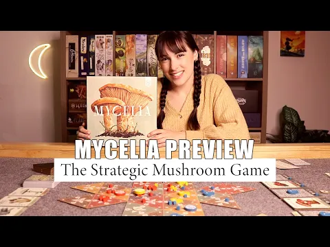 Mycelia Kickstarter Preview | The Strategic Mushroom Board Game