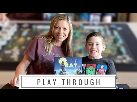 First Rat | Play Through | Table Top Board Game | Family Board Game | Solo Board Game