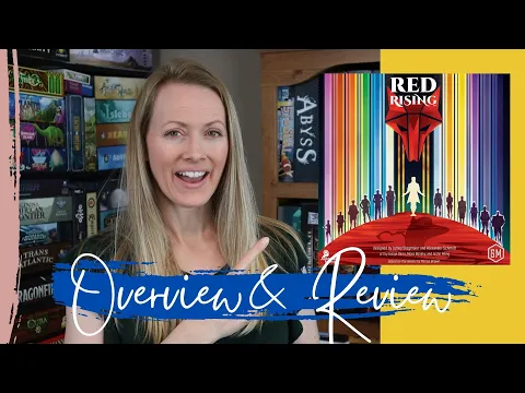 RED RISING Review | Not Just a Beautiful Card Game (There's a Whole Lotta Strategy and Fun, too!)