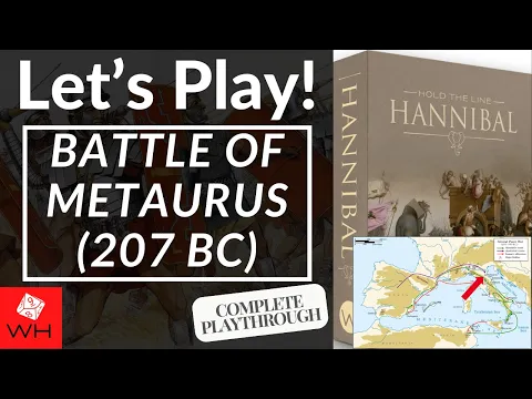 Let's Play! Hold the Line: Hannibal | Wargame | Battle of Metaurus 207 BC | Complete Playthrough