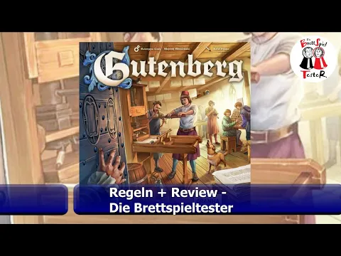 Gutenberg von Granna bzw. HUCH! - Regeln + Review - Brettspiel - Die Brettspieltester