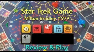 Star Trek Game (Milton Bradley) Review & How to Play