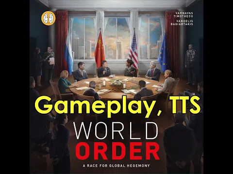 World Order gameplay (4 players), TTS