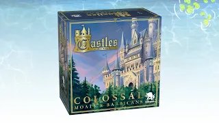 Unboxing of Castles of Mad King Ludwig Collector's Edition: Colossal Moats and Barbicans