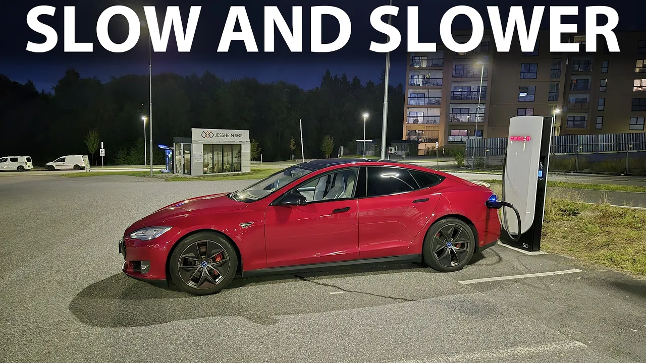 Tesla Model S P85 2013 Millennium Falcon charging test 2015 vs 2021 vs 2026 comparison