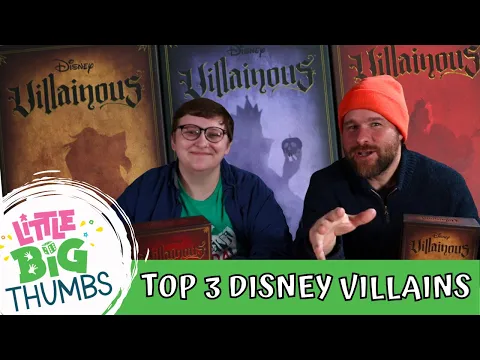 Top 3 Disney Villains - Little Big List // Little Big Thumbs
