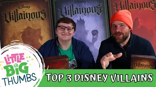 Top 3 Disney Villains - Little Big List // Little Big Thumbs