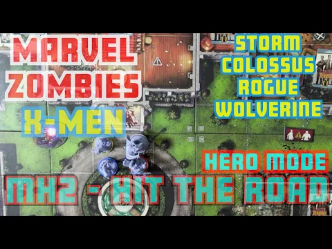 Marvel Zombies [X-MEN] - MH2 - Hit The Road Playthrough [Storm/Colossus/Rogue/Wolverine]