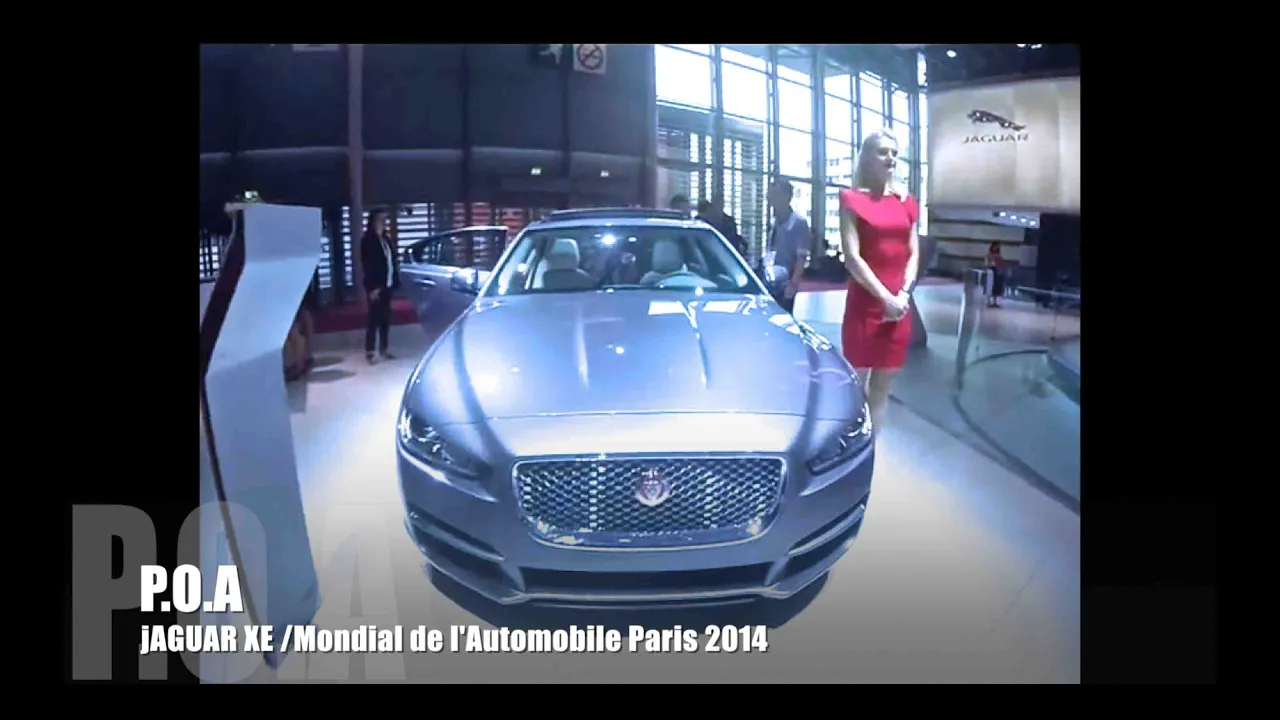 Jaguar XE (Mondial de l'Automobile 2014)