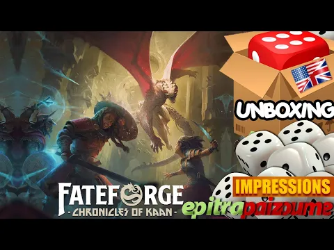 Fateforge Chronicles of Kaan - Unboxing & Impressions (EN) by Epitrapaizoume