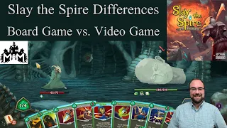 Slay the Spire Differences Between the Board Game and the Video Game