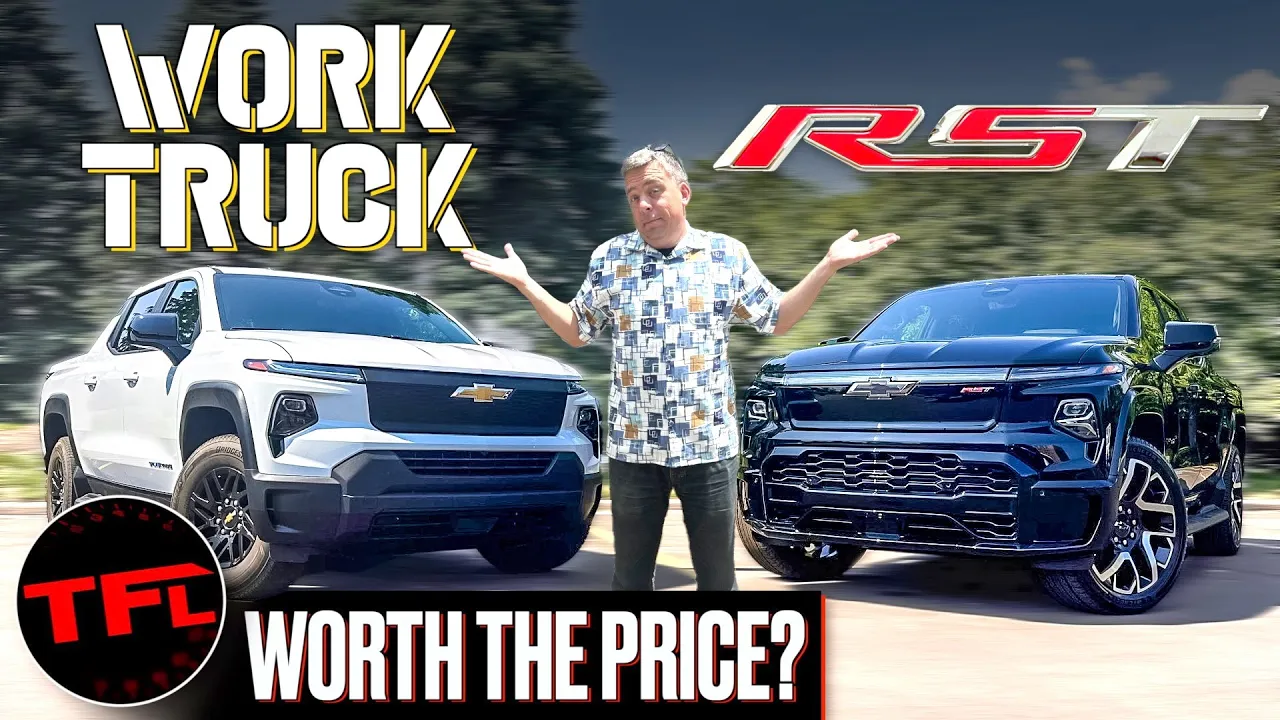 2024 Chevy Silverado EV Work Truck OR The Premium RST Model - Let’s See What $30K More Buys You!