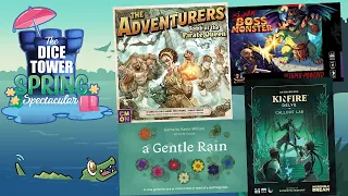 Spring Spectacular - The Adventurers, Kinfire Delve, A Gentle Rain, Super Boss Monster & More!
