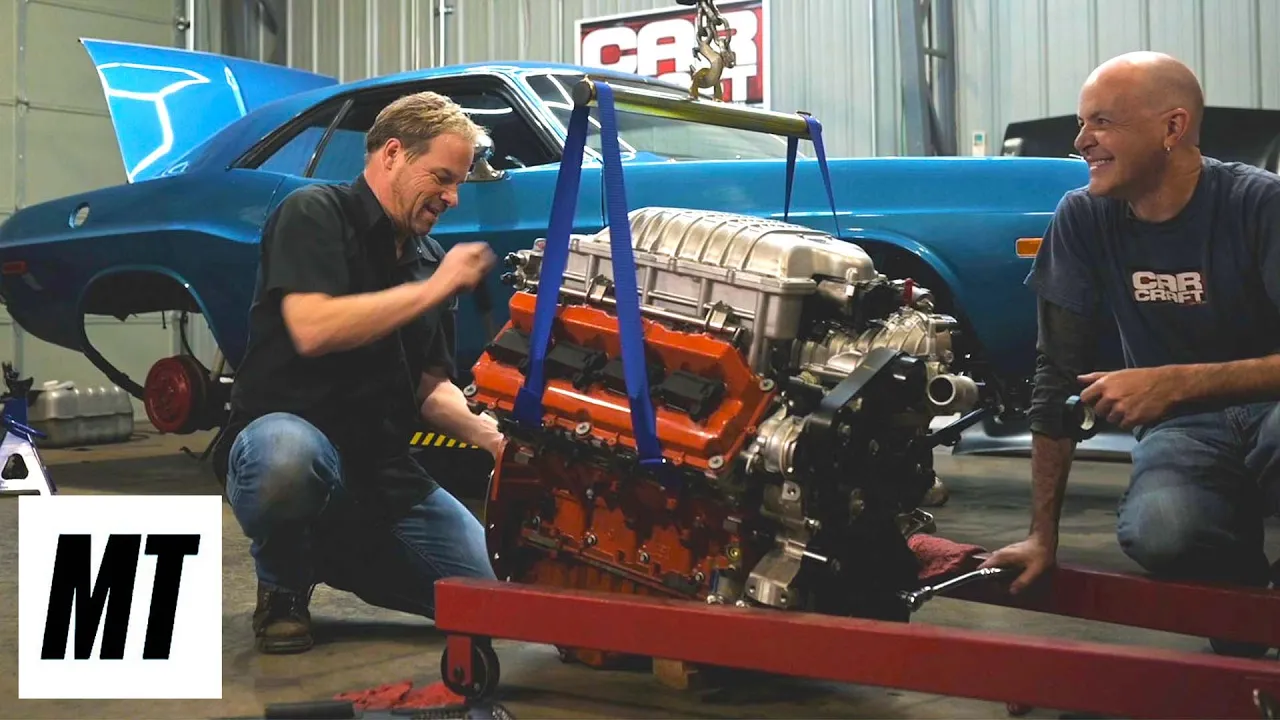 Transmission and Fuel System Build | Car Craft Challenger Build Ep 2 | MotorTrend