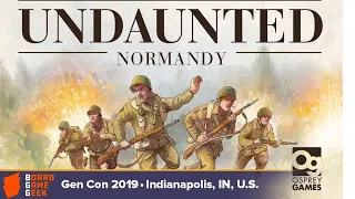 Undaunted: Normandy game overview at Gen Con 2019