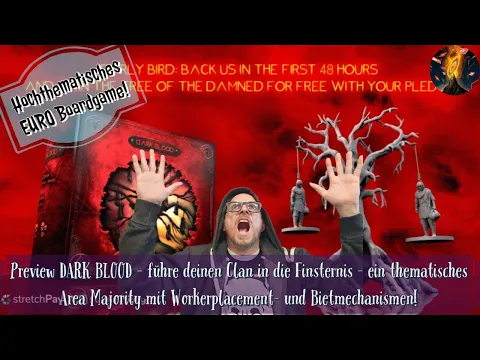 DARK BLOOD - der Weg in die Finsternis! Mehr Thema geht nicht in einem Brettspiel!