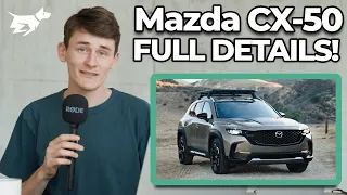 Mazda CX-50 2022: full details of premium RAV4 and Bronco Sport rival | Chasing Cars