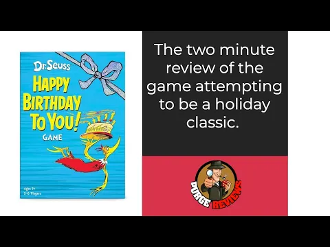 The Purge: #4798 Dr. Seuss: Happy Birthday to You! Game: The Two Minute Review