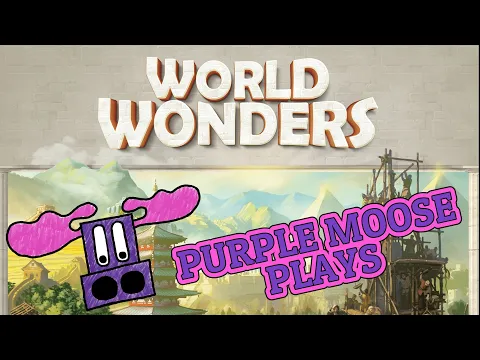 Purple Moose Plays...World Wonders (solo) - review copy