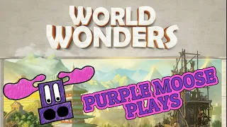Purple Moose Plays...World Wonders (solo) - review copy
