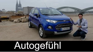 New Ford EcoSport Facelift 2016 FULL REVIEW test driven - Autogefühl