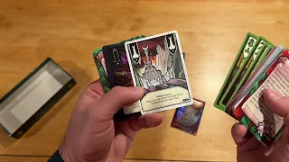 The Lord of the Rings: The Two Towers Trick Taking Card Game - Unbiased Unboxing with John LaRuffa