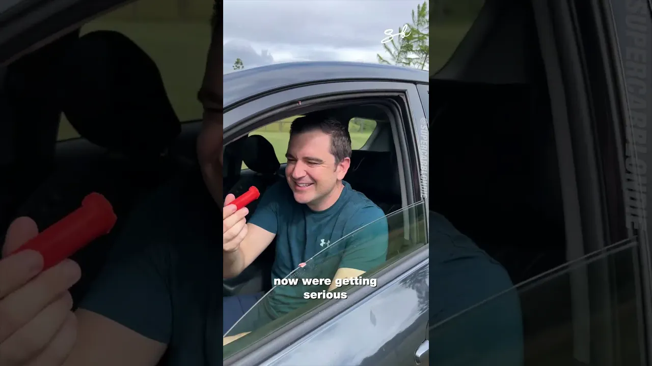 Finger safety test on car windows 🔥
